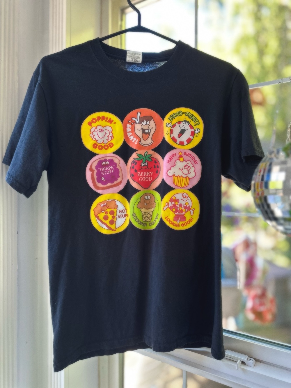 Retro 80s Scratch n Sniff T Shirt - Unisex S
